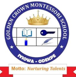GOLDEN CROWN MONTESSORI SCHOOL, IYIOWA - ODEKPE logo